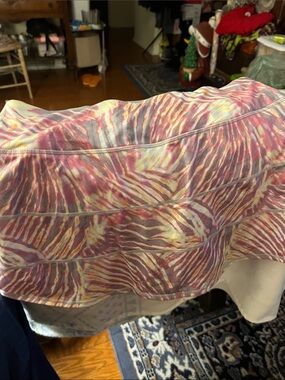 Ideology Women's Multicolor Pink Yellow Printed Skort
